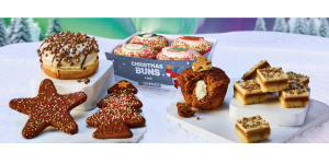 Greggs unwarps its Christmas menu