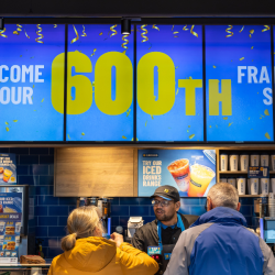 GREGGS OPENS 600TH FRANCHISE SHOP