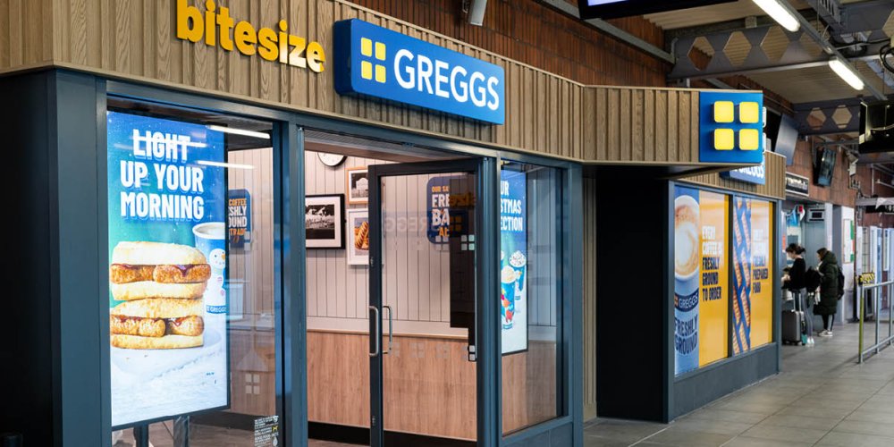 Greggs goes bitesize with new shop format