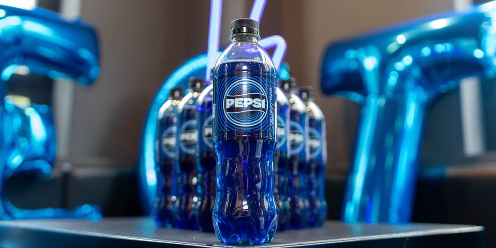 ELECTRIFYING TAKEOVER: PEPSI MAKES A STRIKING BLUE SPLASH AT WING WING, LONDON