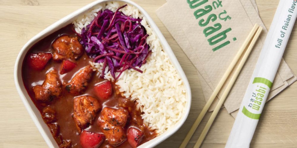 Wasabi launches the Extra Spicy Flaming Korean Fire Chicken