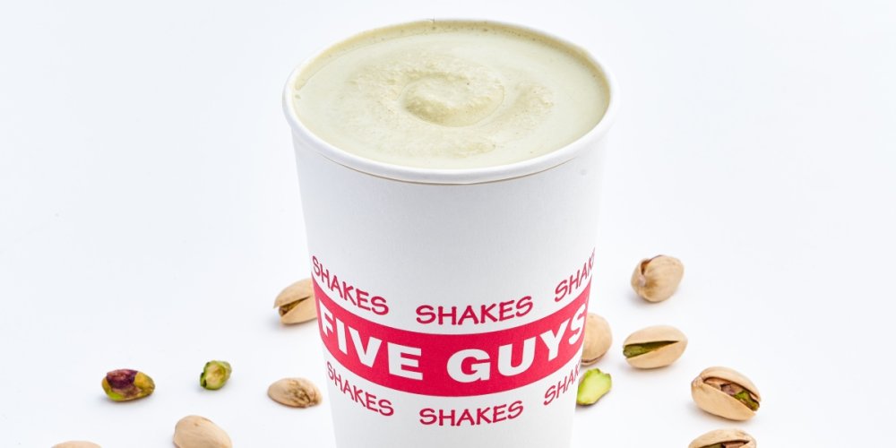 Five Guys adds new pistachio milkshake
